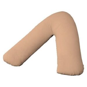 Zen Air Taie d'oreiller en forme de V pour soutien du dos et du cou, orthopédique en forme de V, pour grossesse, allaitement - Publicité