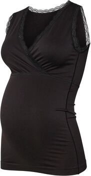 mama;licious mamalicious Top d'allaitement ML CROSS Y Black