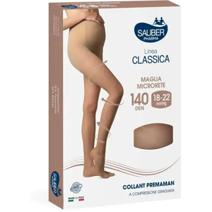 Desa Pharma Srl Collant Premaman 140 Denari Linea Classica Colore Nero Taglia 3 - Sauber Collant Premaman