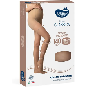 Desa Pharma Srl Collant Premaman Linea Classica 140 Denari Neutro Beige Taglia 4 - Collant Premaman