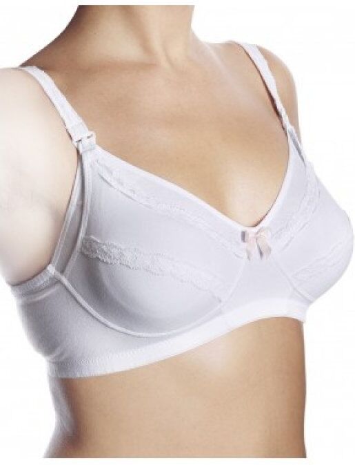 Artsana Spa Mammy Reggiseno Allattamento In Cotone Stretch Bianco Taglia 4d Chicco®