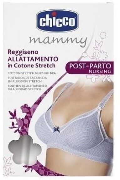 Mammy Reggiseno Allattamento Cotone Stretch chicco Bianco Taglia 6d