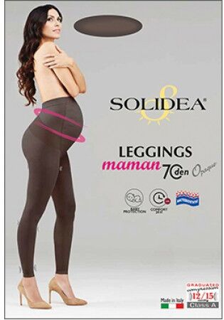 Solidea By Calzificio Pinelli Leggings Maman 70 Nero L