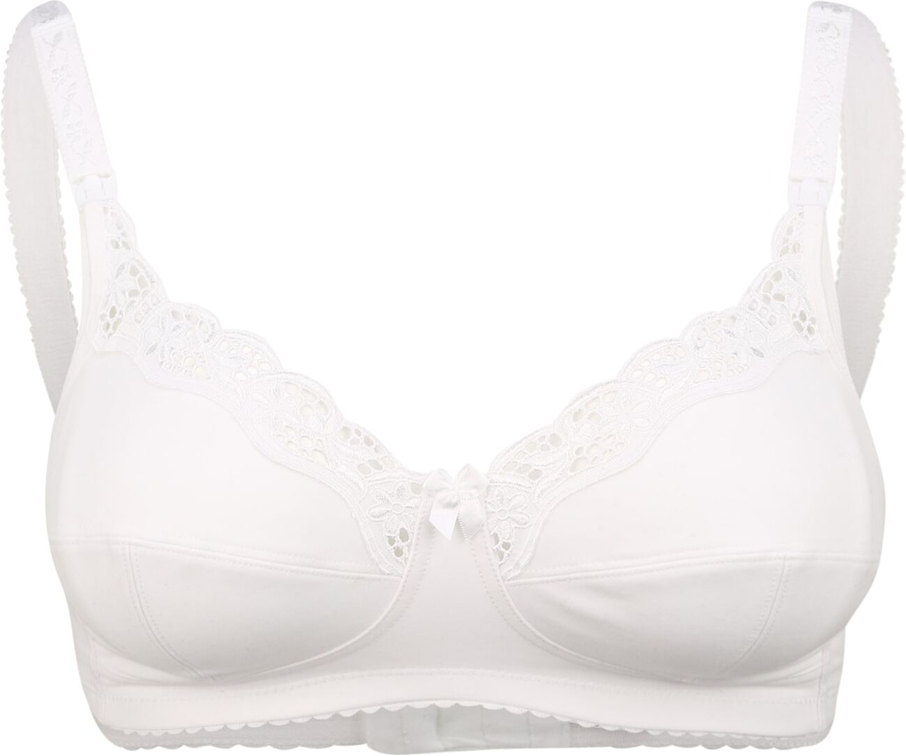 JoJo Maman Bébé Reggiseno da allattamento 'Emma-Jane' Bianco