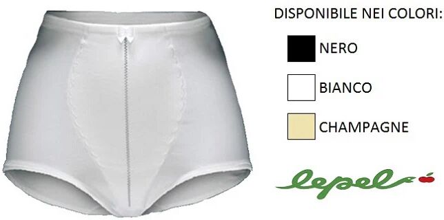 LEPEL Guaina Donna In Tessuto Elasticizzato Art. 1020 Col. E Mis. A Scelta NERO 7