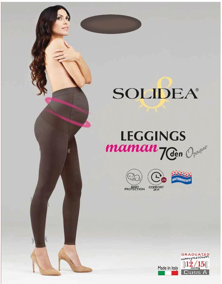 Solidea By Calzificio Pinelli Leggings Maman 70 Nero M