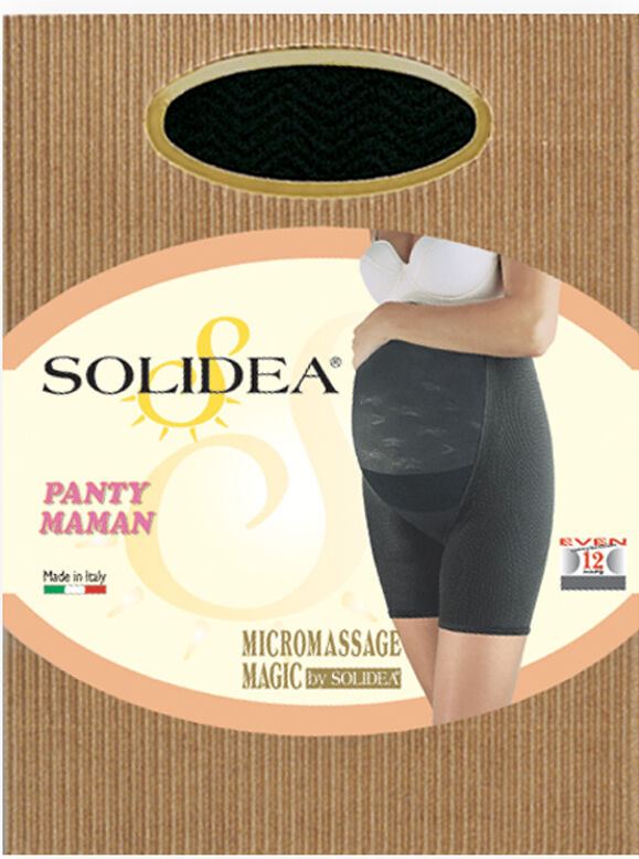 SOLIDEA Panty maman pantaloncino gestante nero 3