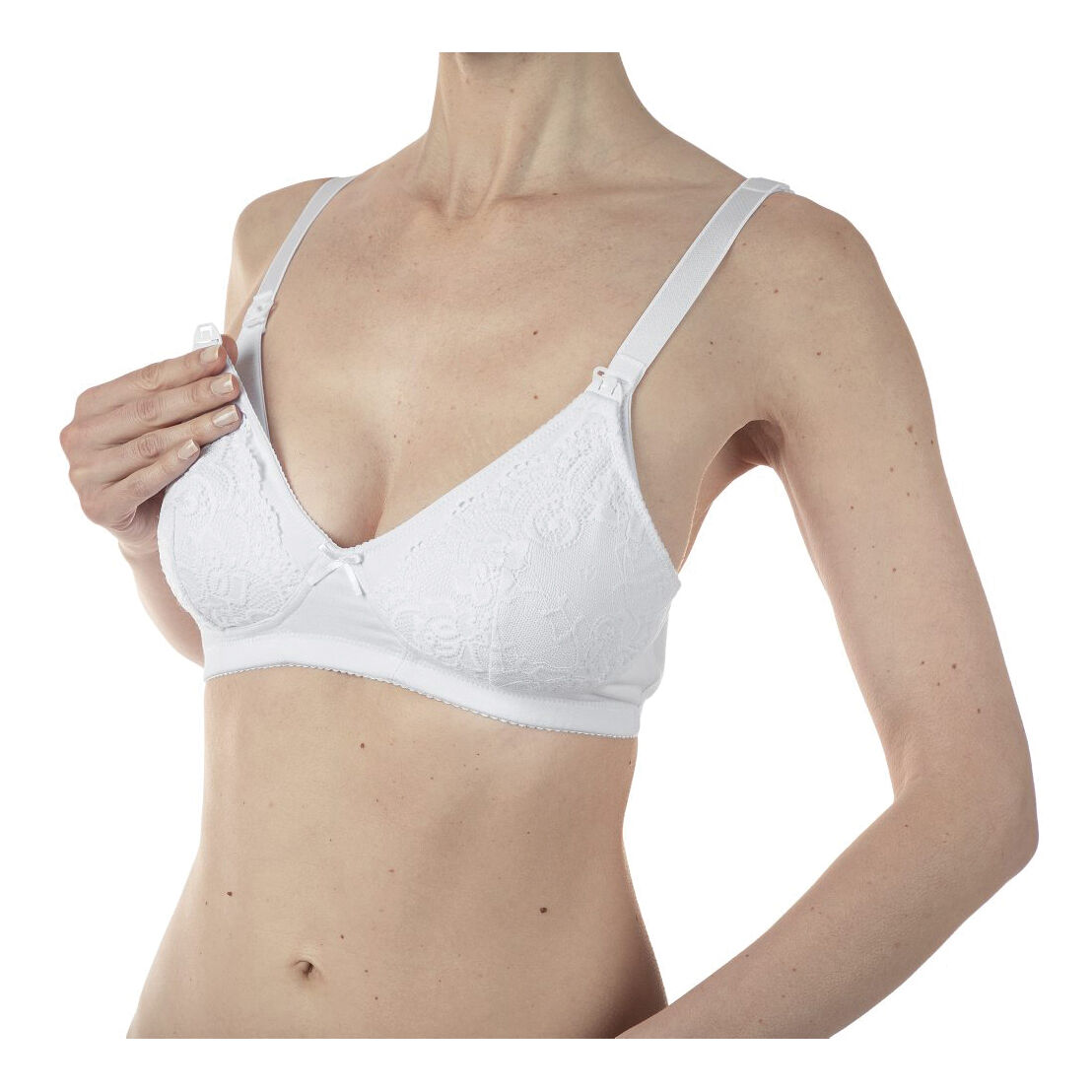 Chicco Mammy reggiseno cotone allattamento white 3c