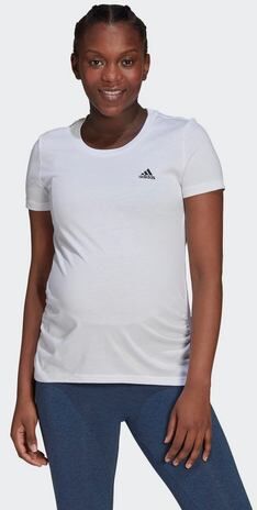 adidas Performance NU 15% KORTING: adidas Performance trainingsshirt »W MAT T«  - 24.99 - wit - Size: Extra Small