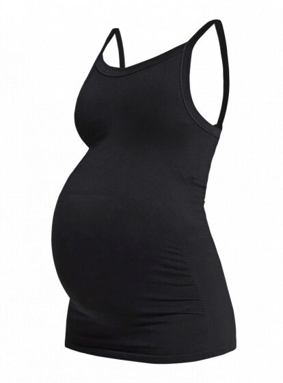 Röhnisch singlet Maternity dames polyamide/elastaan zwart - Zwart