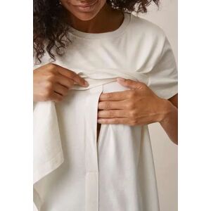 Gravid & Amme T-Skjorte   Boob Design - Ivory
