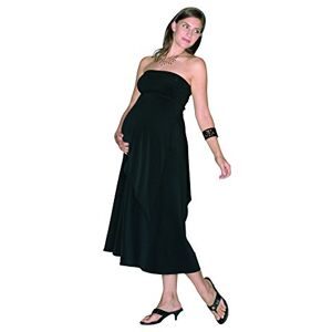 Fertile Mind 314-00-60-004 Fashionable and Variable Maternity Dress 6-Way Dress Size XL Black