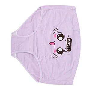 Entatial Panties, Skin Friendly Pregnant Woman Underwear Breathable Safe for Home for Bedtime(Purple Emoji Pants, XXL)