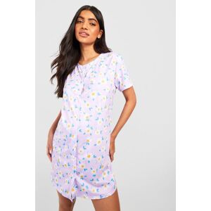 boohoo Maternity Floral Button Down Nightie