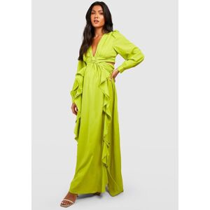 boohoo Maternity Cut Out Maxi Dress