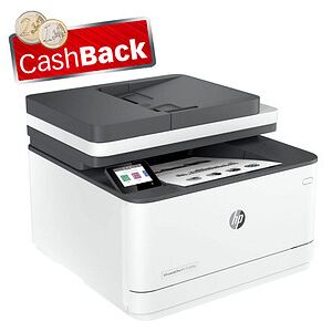 AKTION: HP LaserJet Pro MFP 3102fdw 4 in 1 Laser-Multifunktionsdrucker weiß mit CashBack