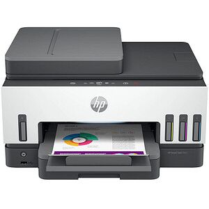 HP Smart Tank 7605 4 in 1 Tintenstrahl-Multifunktionsdrucker grau, HP Instant Ink-fähig