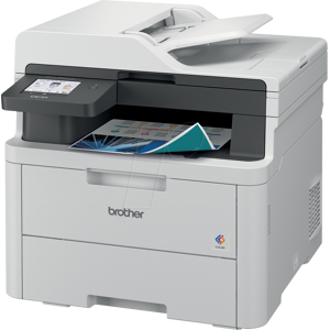 Brother BRO DCPL3560CDW - Laserdrucker, 3in1, color, LAN/WLAN, 26 S/min, Duplex, inkl. UHG