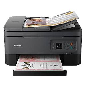 Tintenstrahl-Multifunktionsdrucker Canon PIXMA TS7450a, 3-in-1, USB/WLAN/Cloud, Auto-Duplex/Mobildruck, ADF, bis A4, inkl. 2 FINE-Tintenköpfe, schwarz