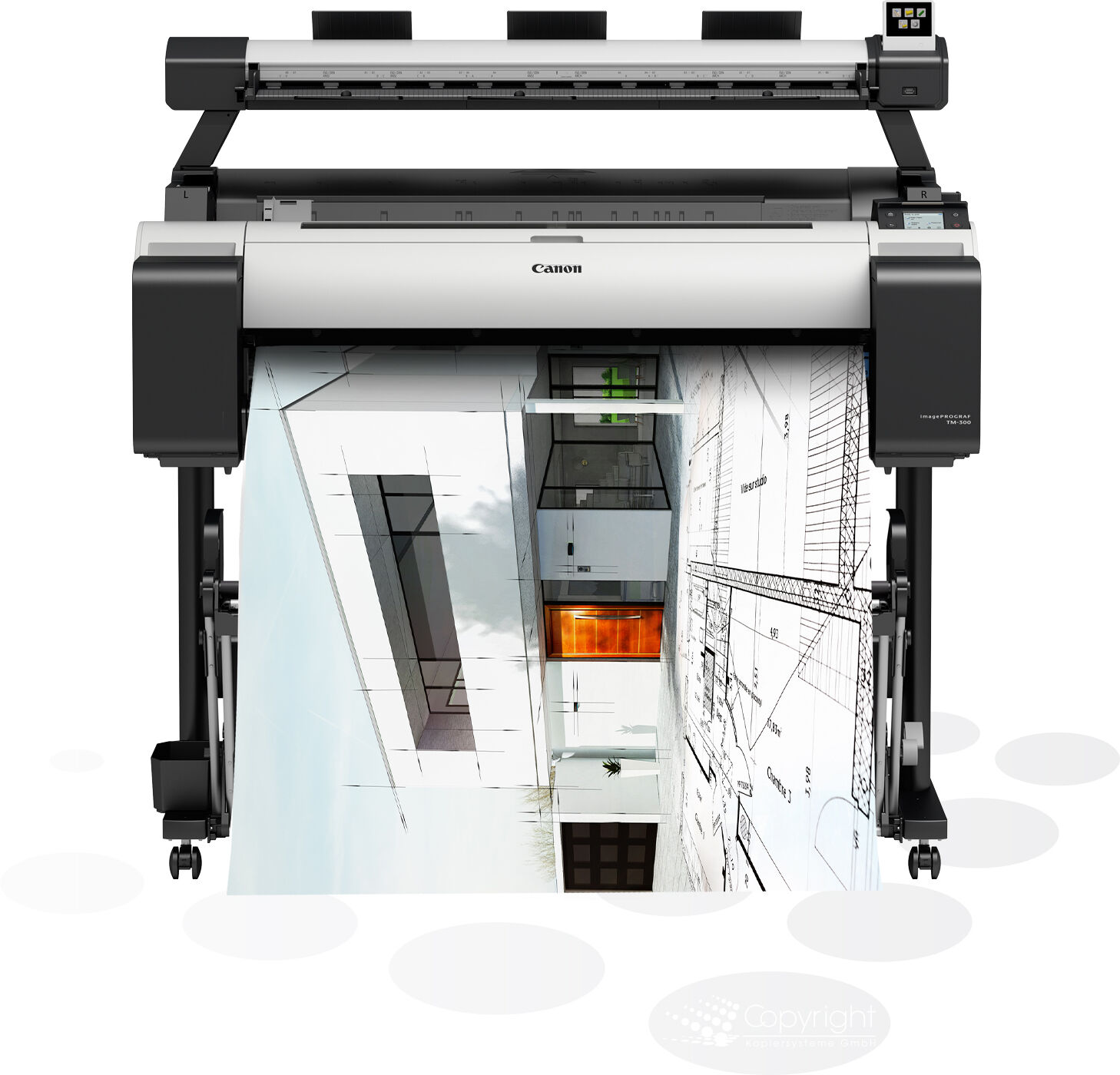 Canon  imagePROGRAF TM-300 MFP L36ei, inkl. Untergestell,  GOLD Partner - Vorführsystem (neuwertig!),  Gebrauchter Plotter