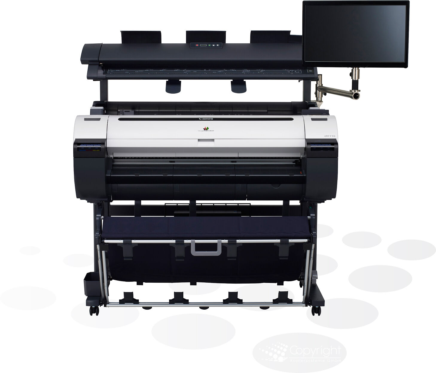 Canon  iPF785 M40 AIO (inkl. PC) und inkl. Standard- Untergestell,  GOLD Partner - Gebrauchtsystem, Gebrauchter Plotter