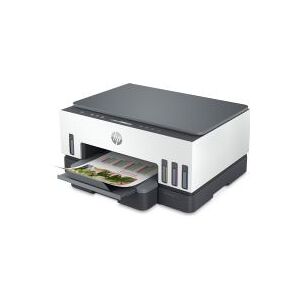 HP Smart Tank 720 All-in-One - Multifunktionsprinter - farve - blækprinter - kan genopfyldes - Letter A (216 x 279 mm)/A4 (210 x 297 mm) (original) - A4/Legal (medie) - op til 13 spm (kopiering) - op til 15 spm (udskriver) - 250 ark - USB 2.0, Wi-Fi(ac), 
