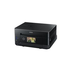 Epson Expression Premium XP-7100 Small-in-One - Multifunktionsprinter - farve - blækprinter - Legal (216 x 356 mm) (original) - A4/Legal (medie) - op til 11 spm (kopiering) - op til 15.8 spm (udskriver) - 120 ark - USB 2.0, Gigabit LAN, Wi-Fi(n) - sort