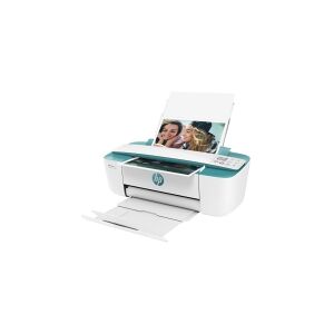 HP Deskjet 3762 All-in-One - Multifunktionsprinter - farve - blækprinter - 216 x 355 mm (original) - A4/Legal (medie) - op til 5.5 spm (kopiering) - op til 8 spm (udskriver) - 60 ark - USB 2.0, Wi-Fi(n) - HP Instant Ink-kompatibel