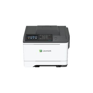 Lexmark CS622de - Printer - farve - Duplex - laser - A4/Legal - 1200 x 1200 dpi - op til 37 spm (mono) / op til 37 spm (farve) - kapacitet: 250 ark - USB 2.0, Gigabit LAN, USB 2.0 vært