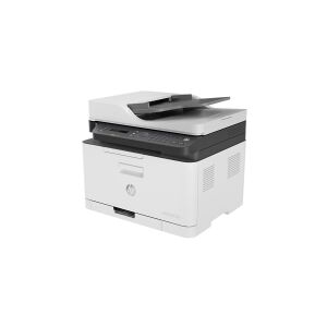 HP Color Laser MFP 179fnw - Multifunktionsprinter - farve - laser - A4 (210 x 297 mm) (original) - A4/Letter (medie) - op til 14 spm (kopiering) - op til 18 spm (udskriver) - 150 ark - 33.6 Kbps - USB 2.0, LAN, Wi-Fi(n)