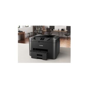 Canon MAXIFY MB2755 - Multifunktionsprinter - farve - blækprinter - A4 (210 x 297 mm), Legal (216 x 356 mm) (original) - A4/Legal (medie) - op til 22 spm (kopiering) - op til 24 ipm (udskriver) - 500 ark - 33.6 Kbps - USB 2.0, LAN, Wi-Fi(n), USB vært