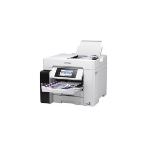 Epson EcoTank ET-5880 - Multifunktionsprinter - farve - blækprinter - A4 (210 x 297 mm) (original) - A4 (medie) - op til 25 spm (udskriver) - 550 ark - 33.6 Kbps - USB, LAN, Wi-Fi