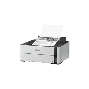 Epson EcoTank ET-M1170 - Printer - S/H - Duplex - blækprinter - kan genopfyldes - A4/Legal - 1200 x 2400 dpi - op til 20 spm - kapacitet: 250 ark - USB 2.0, Gigabit LAN, Wi-Fi(n) - hvid