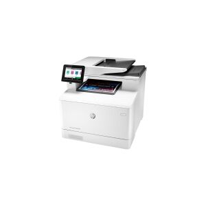 HP Color LaserJet Pro MFP M479fdn - Multifunktionsprinter - farve - laser - Legal (216 x 356 mm) (original) - A4/Legal (medie) - op til 27 spm (kopiering) - op til 27 spm (udskriver) - 300 ark - 33.6 Kbps - USB 2.0, LAN, USB vært