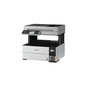 Epson EcoTank ET-5170 - Multifunktionsprinter - Farve - ink-jet - A4 (210 x 297 mm) (original) - A4/Legal (medie) - op til 17 spm (udskrift) - 250 ark - 33.6 kbps - USB, LAN, Wi-Fi