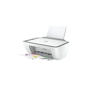 HP Deskjet 2720e All-in-One - Multifunktionsprinter - farve - blækprinter - 216 x 297 mm (original) - A4/Legal (medie) - op til 6 spm (kopiering) - op til 7.5 spm (udskriver) - 60 ark - USB 2.0, Bluetooth, Wi-Fi(n) - HP Instant Ink-kompatibel