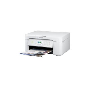 Epson Expression Home XP-4205 - Multifunktionsprinter - farve - blækprinter - A4/Legal (medie) - op til 10 spm (udskriver) - 100 ark - USB, Wi-Fi - hvid