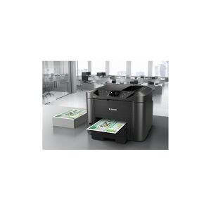 Canon MAXIFY MB5455 - Multifunktionsprinter - farve - blækprinter - A4 (210 x 297 mm), Legal (216 x 356 mm) (original) - A4/Legal (medie) - op til 22 spm (kopiering) - op til 24 ipm (udskriver) - 500 ark - 33.6 Kbps - USB 2.0, LAN, Wi-Fi(n), USB vært