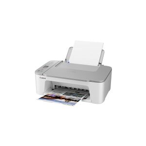 Canon PIXMA TS3551i - Multifunktionsprinter - farve - blækprinter - Legal (216 x 356 mm)/A4 (210 x 297 mm) (original) - A4/Legal (medie) - op til 7.7 ipm (udskriver) - 60 ark - USB 2.0, Wi-Fi(n) - hvid