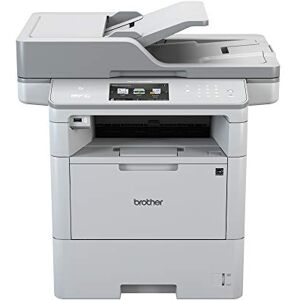 Brother MFC-L6800DW Multifonction laser professionnel 4-en-1, Monochrome, A4, Recto-Vero, Ethernet & Wifi, AirPrint Normal Noir - Publicité