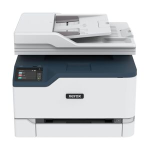 Xerox C235 copie/impression/numérisation/télécopie sans fil A4, 22 ppm, PS3 PCL5e/6, chargeur automatique de documents, 2 magasins, total 251 feuilles Bleu foncé