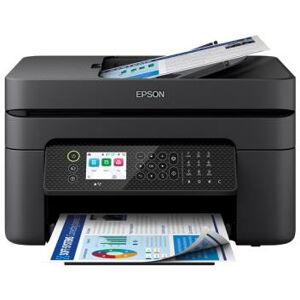 Epson WorkForce WF-2950DWF - Imprimante multifonctions - couleur - jet d'encre - 216 x 297 mm (original) - A4/Letter (support) - jusqu'à 10 ppm (impression) - 100 feuilles - 33.6 Kbits/s - USB 2.0, Wi-Fi(n) - Publicité