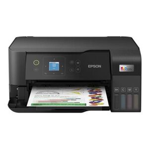 Epson EcoTank ET-2840 - Imprimante multifonctions - couleur - jet d'encre - ITS - A4 (support) - jusqu'à 15 ppm (impression) - 100 feuilles - USB, Wi-Fi - noir - Publicité