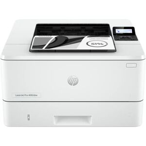 HP Stampante laser  LaserJet Pro 4002dne, Bianco e nero, per Piccole medie imprese, Stampa, +; idonea Instant Ink; stampa da smartphone o tablet; fronte/retro [2Z605E#B19]