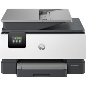 HP OfficeJet Pro Stampante multifunzione 9120e, Colore, per Piccole e medie imprese, Stampa, copia, scansione, fax, +; idonea a Instant Ink; stampa da smartphone o tablet; touchscreen; Scansione Smart Advance; Paper; porta unità [403X8B#629]