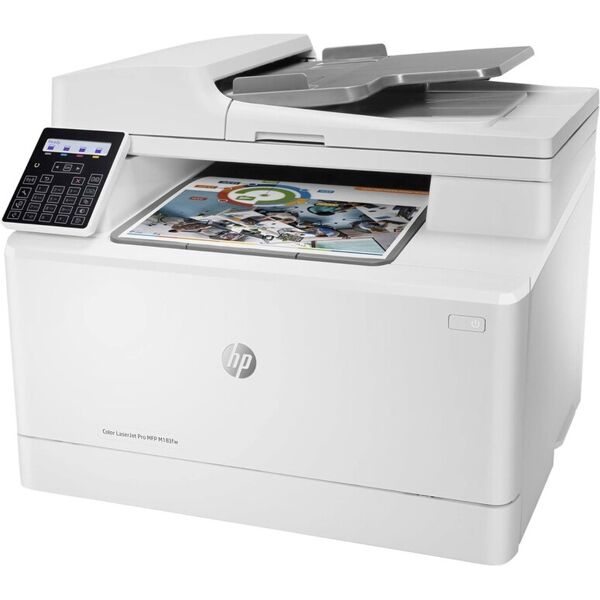 stampante hp laserjet pro mfp m183fw multifunzione a colori