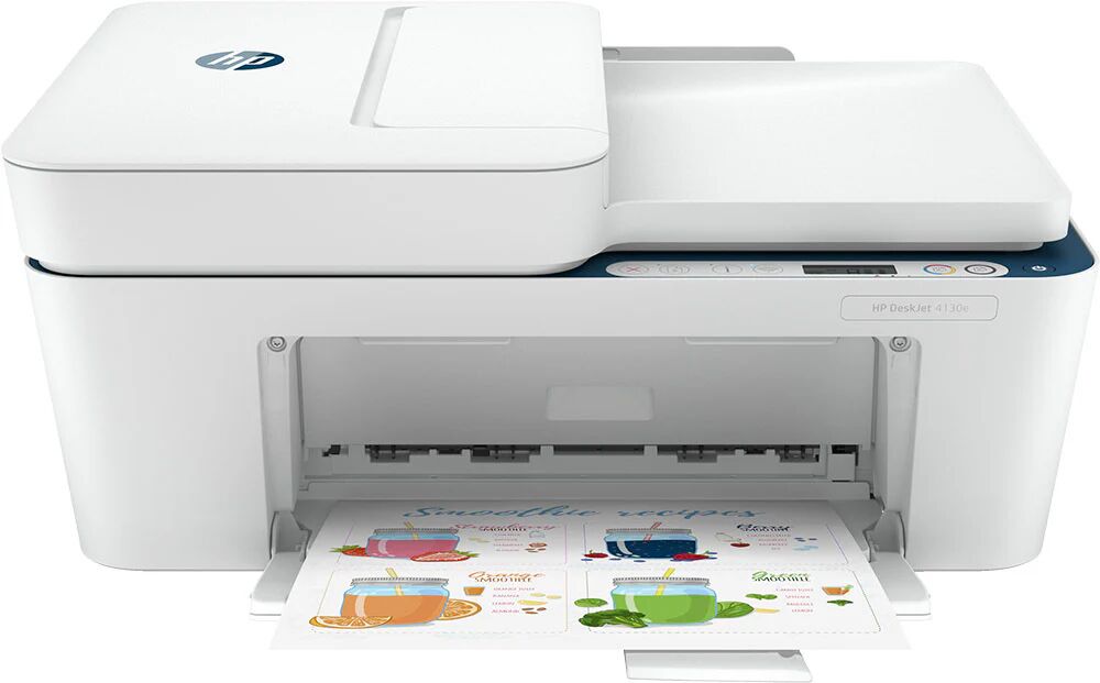 DeskJet Stampante multifunzione HP 4130e, Colore, Stampante per Casa, Stampa, copia, scansione, invio fax da mobile, HP+, Idoneo per HP Instant Ink, scansione verso PDF