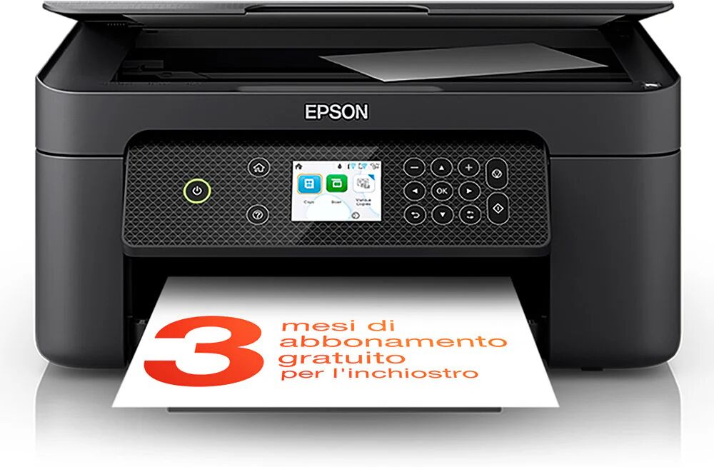 Epson Expression Home XP-4200 stampante multifunzione A4 getto d'inchiostro, stampa, copia, scansione, Display LCD 6.1cm, WiFi Direct, AirPrint, 3 mesi di inchiostro incluso con ReadyPrint