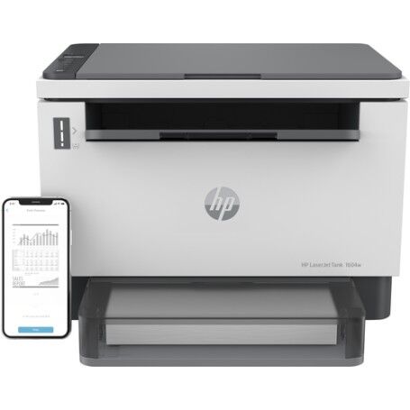 HP LaserJet Stampante multifunzione Tank 1604w, Bianco e nero, Stampante per Aziendale, Stampa, copia, scansione, S (381L0A#B19)