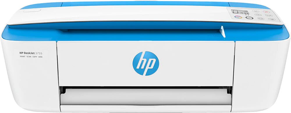 HP DeskJet Stampante multifunzione 3760, Colore, Stampante per Casa, Stampa, copia, scansione, wireless, wireless, idonea a Instant Ink, stampa da smartphone o tablet, scansione verso PDF